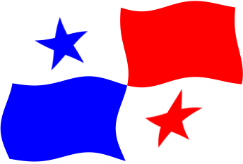 パナマの国旗のイラスト画像5