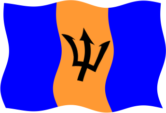 バルバドスの国旗のイラスト画像5