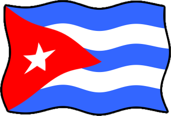 キューバの国旗のイラスト画像6