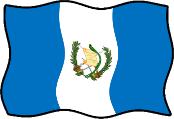 グアテマラの国旗のイラスト フリー 無料で使えるイラストカット Com