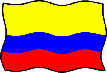 コロンビアの国旗のイラスト画像6