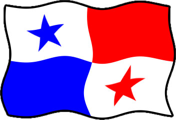 パナマの国旗のイラスト画像6