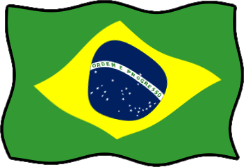 ブラジルの国旗のイラスト画像6