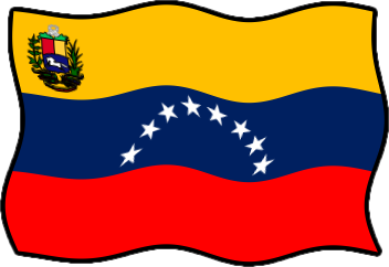 ベネズエラの国旗のイラスト画像6