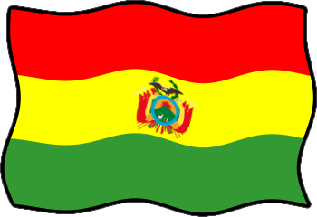 ボリビアの国旗のイラスト画像6