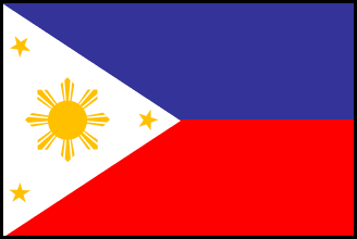 フィリピンの国旗のイラスト画像