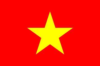 ベトナムの国旗のイラスト画像2