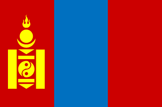 モンゴルの国旗のイラスト画像2