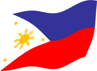 フィリピンの国旗のイラスト画像3