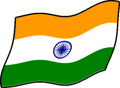 インドの国旗のイラスト画像4