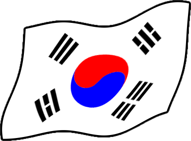 韓国 国旗 イラスト
