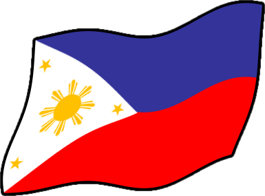 フィリピンの国旗のイラスト画像4
