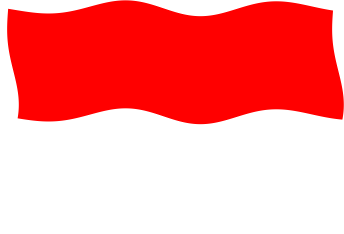 インドネシアの国旗のイラスト画像5