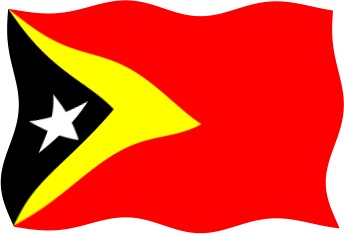 東ティモールの国旗のイラスト画像5