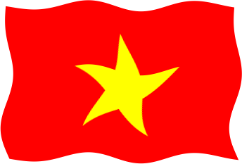 ベトナムの国旗のイラスト画像5
