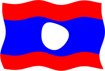 ラオスの国旗のイラスト フリー 無料で使えるイラストカット Com
