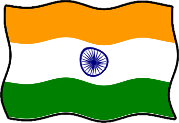 インドの国旗のイラスト画像6