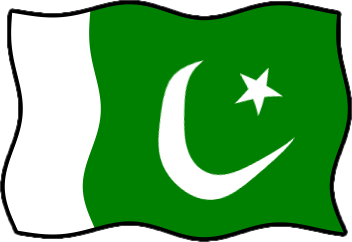 パキスタンの国旗のイラスト画像6
