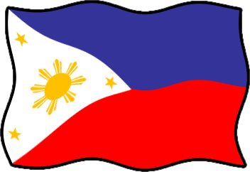 フィリピンの国旗のイラスト画像6