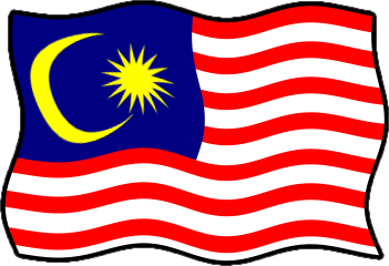 マレーシアの国旗のイラスト画像6
