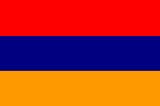 アルメニアの国旗のイラスト画像2