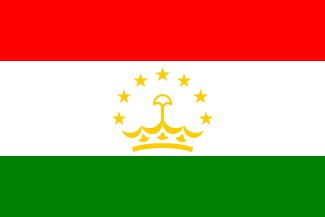 タジキスタンの国旗のイラスト画像2