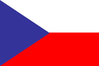チェコの国旗のイラスト画像2