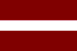 ラトビアの国旗のイラスト画像2