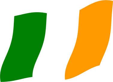 アイルランドの国旗のイラスト フリー 無料で使えるイラストカット Com