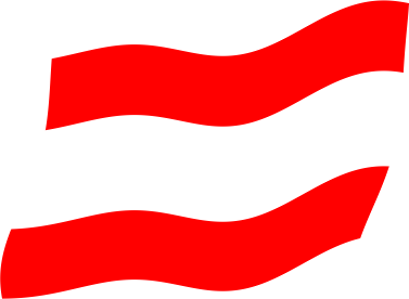 オーストリアの国旗のイラスト画像3