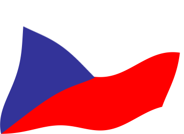 チェコの国旗のイラスト フリー 無料で使えるイラストカット Com