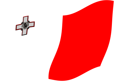 マルタの国旗のイラスト画像3