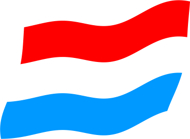 ルクセンブルクの国旗のイラスト画像3