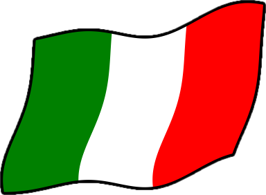 イタリアの国旗のイラスト画像4