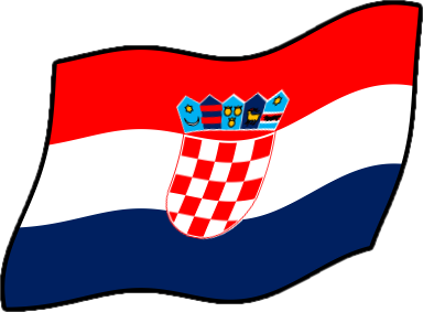 クロアチアの国旗のイラスト画像4