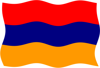 アルメニアの国旗のイラスト画像5