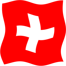 スイスの国旗のイラスト画像5
