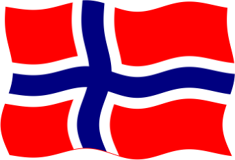 ノルウェーの国旗のイラスト画像5
