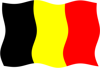 ベルギーの国旗のイラスト画像5