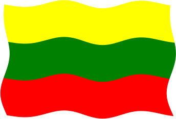 リトアニアの国旗のイラスト画像5