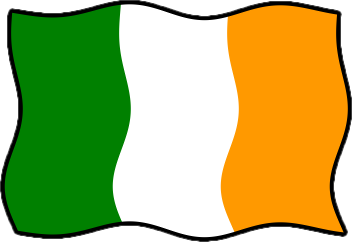 アイルランドの国旗のイラスト画像6
