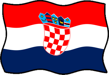 クロアチアの国旗のイラスト画像6