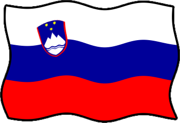 スロベニアの国旗のイラスト画像6