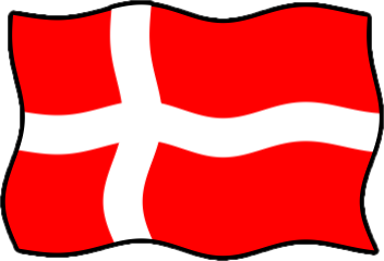 デンマークの国旗のイラスト画像6