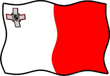 マルタの国旗のイラスト画像6