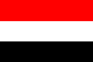 イエメンの国旗のイラスト画像2