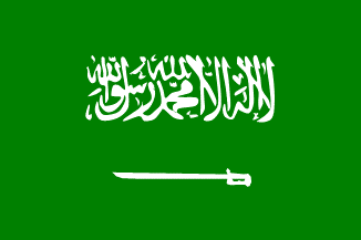 サウジアラビアの国旗のイラスト画像2