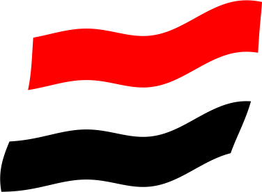 イエメンの国旗のイラスト画像3