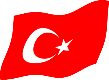 トルコの国旗のイラスト画像3