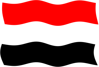 イエメンの国旗のイラスト画像5
